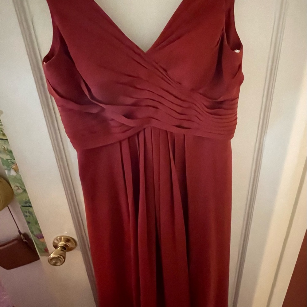 Red prom dress